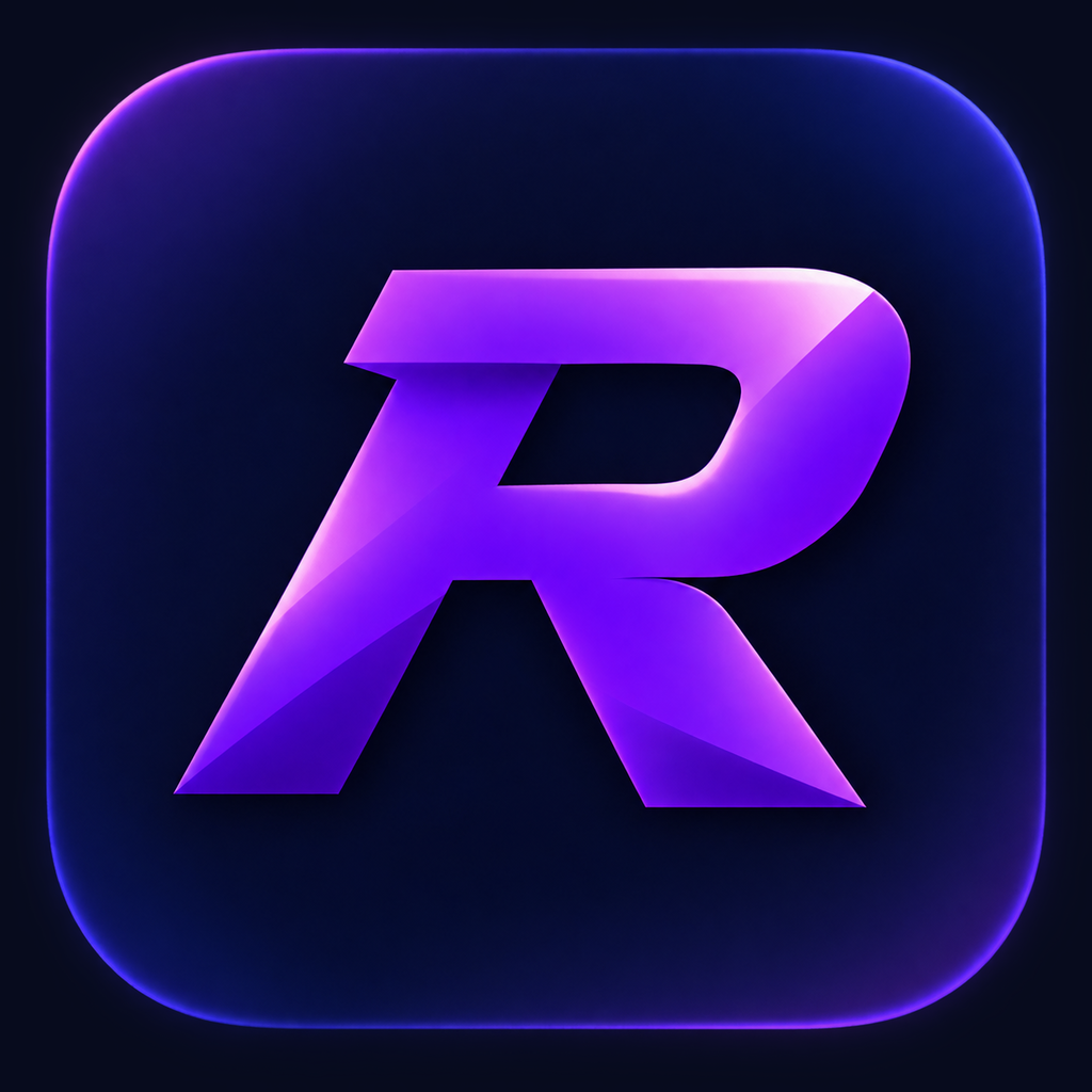 RANKED app icon with a purple R on a dark background